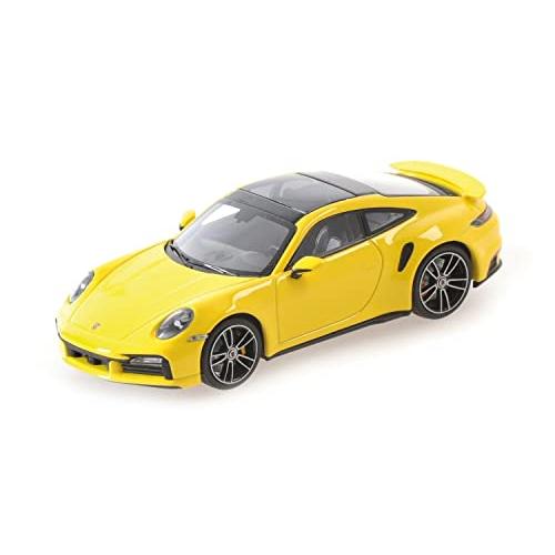 ミニカー ミニチャンプス 1/43 ポルシェ 911 992 ターボ S 2020 イエロー 312...