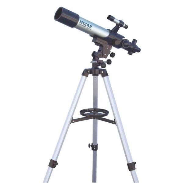 天体望遠鏡 70mm MIZAR 屈折式 口径 経緯台 三脚 セット TL-750