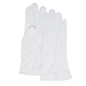 手袋 おたふく手袋 縫製手袋 礼装用手袋 ナイロン100% ナイロンダブル ホック付 #545 Lサイズ 400双組｜shop-kt-three