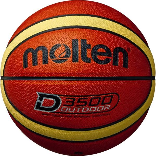 スポーツ用品 molten(モルテン) バスケットボール アウトドアバスケットボール B6D3500
