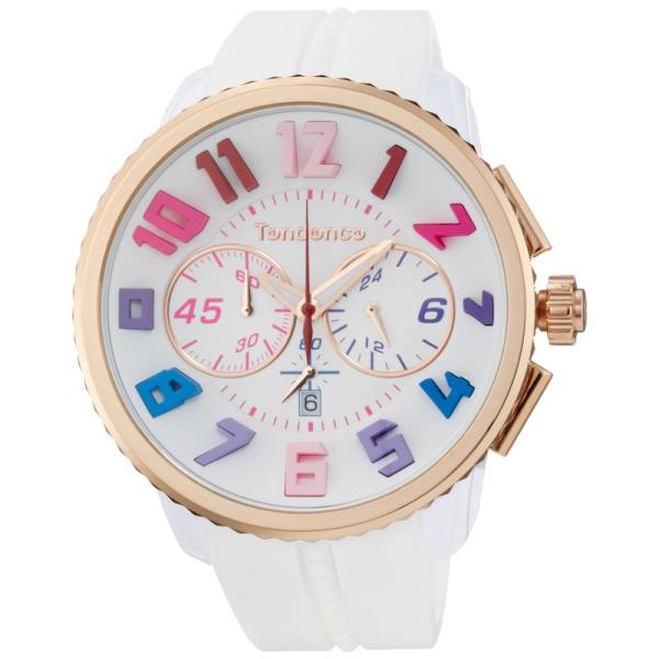 腕時計 テンデンス ガリバーラウンド レインボー ホワイト文字盤 TY460614 正規輸入品 ホワ...