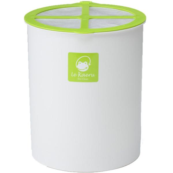 生ごみ処理機 グリーン 生ごみ処理器 エコクリーン 家庭用 ル・カエル 基本セット