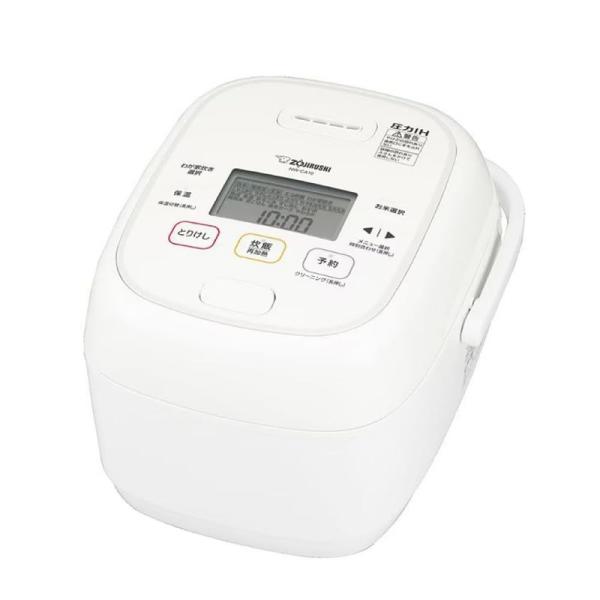 ZOJIRUSHI 象印 炊飯器 NW-CA10-WA (ホワイト) 圧力IH炊飯ジャー 5.5合
