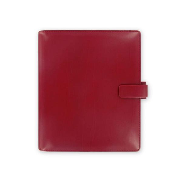 システム手帳 レッド Filofax ファイロファックス メトロポール A5 026972 正規輸入...