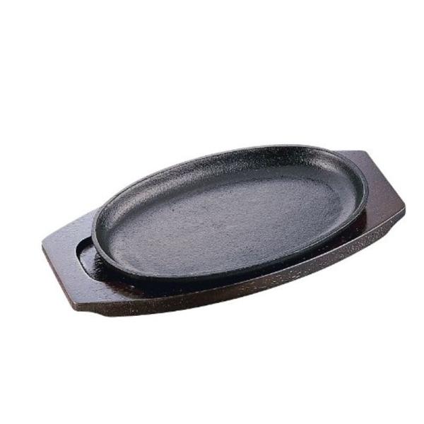 ステーキ皿 鉄鋳物 小判ステーキ皿 中国 イシガキ産業 30 深型01-30 PIS1602