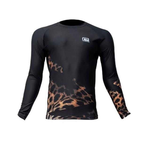 リバーサル ラッシュガード 長袖 ロングスリーブ LEOPARD LONG RASH GUARD (...