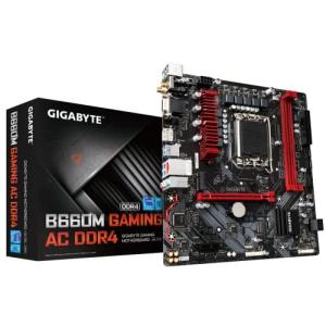 GIGABYTE B660M GAMING AC DDR4/A マザーボード Micro-ATX  第12世代CPU対応 MB5774