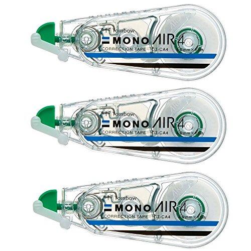 トンボ鉛筆 修正テープ MONO モノエアー 4.2mm 3個 KPB-324