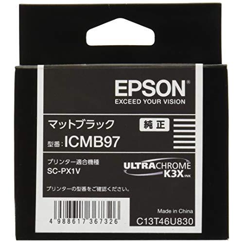 エプソン EPSON 純正インクカートリッジ ICMB97 マットブラック