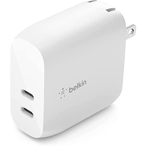 Belkin USB充電器 40W デュアルUSB-C(20W x 2) PD3.0 急速充電対応 ...