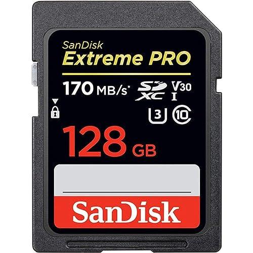 SanDisk 128GB Extreme PRO UHS-I SDXC 170MB/s SDSDX...