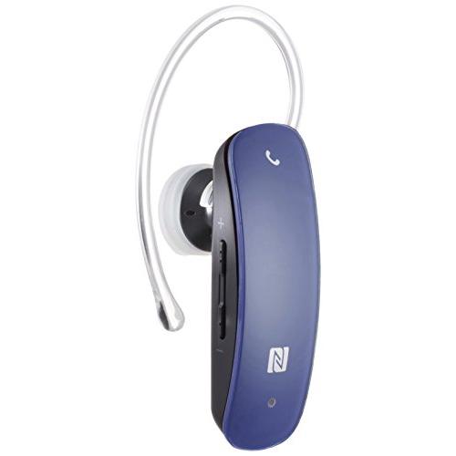 バッファロー iBUFFALO Bluetooth4.0対応 ヘッドセット NFC対応モデル ブルー...