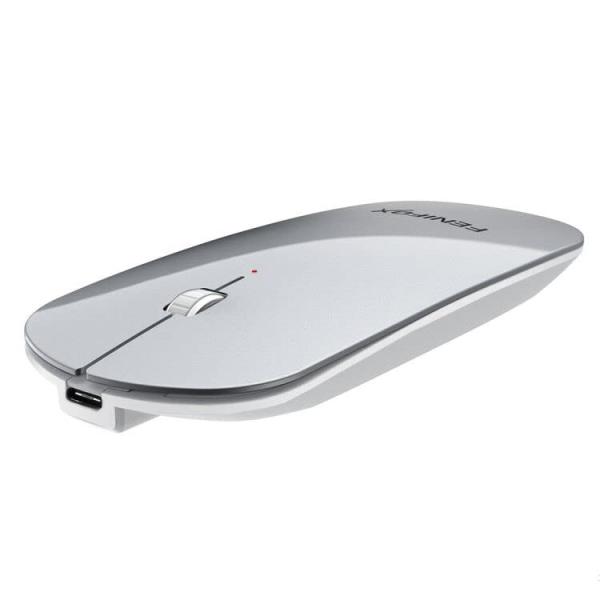 FENIFOX Bluetooth マウス, 超薄型 無線 ワイヤレス 静音 ブルートゥース 小型 ...