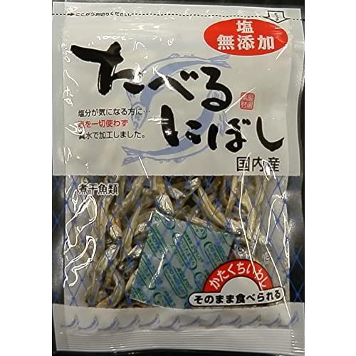 藤沢商事 塩無添加たべるにぼし 40g x4袋