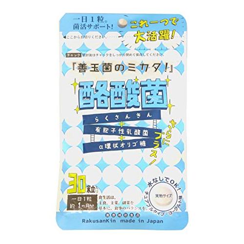 酪酸菌 チュアブルタイプ ヨーグルト味 30粒 約1か月分 (有胞子性乳酸菌 * α環状オリゴ糖) ...