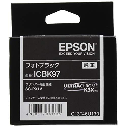 エプソン EPSON 純正インクカートリッジ ICBK97 フォトブラック 小型