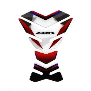 WhaleZ 3D ADESIVIステッカーデカールエンブレム保護タンクパッドCasキャップ For フィットHODNA CBR600RR CBR1000RR CBR250RR CBR400RR CBR1100XX用 (Style5)