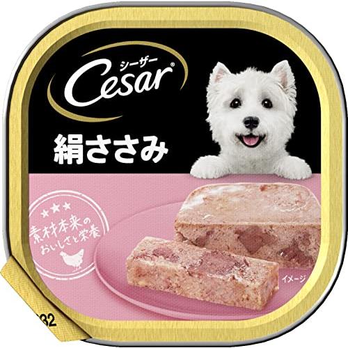 シーザー 成犬用 絹ささみ 100g*24個 (まとめ買い) [ドッグフード・ウェット]