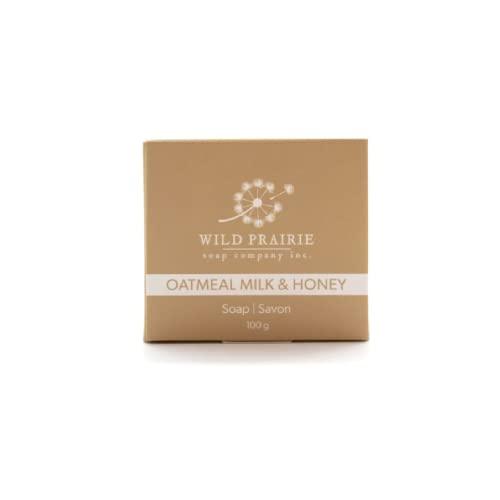 Wild Prairie Soap(ワイルドプレイリーソープ) 石けん オートミール ミルク&amp;ハニー...