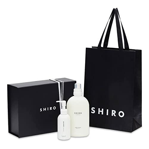 シロ SHIRO ギフトBOX セット 液体石けん 柔軟剤 ハンドソープ＆ファブリックソフナー (ホ...