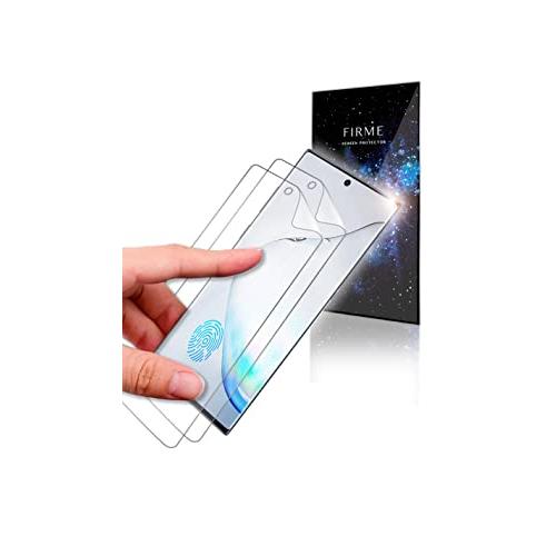 Galaxy Note10 Plus 用 フィルム アンチグレア 指紋認証 対応 さらさら 割れない...