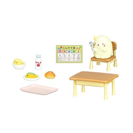 すみっコぐらし わくわくすみっコ小学校  [5.給食の時間 ねこ]リーメント サンエックス