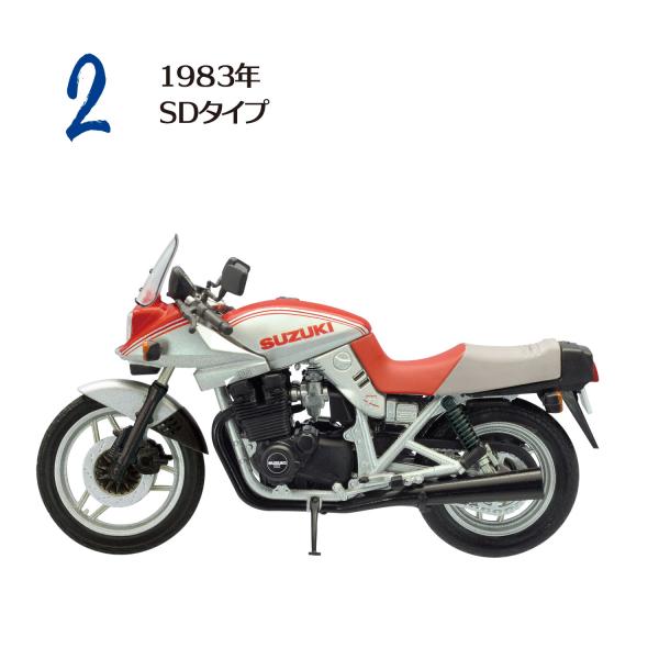 エフトイズ ヴィンテージバイクキット 10 1/24 GSX1100S カタナ #2. 1983年 ...