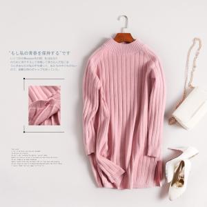 ワンピース ニット ワンピース 全4色 ハイネ...の詳細画像2