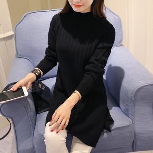 ワンピース ニット ワンピース 全4色 ハイネ...の詳細画像5