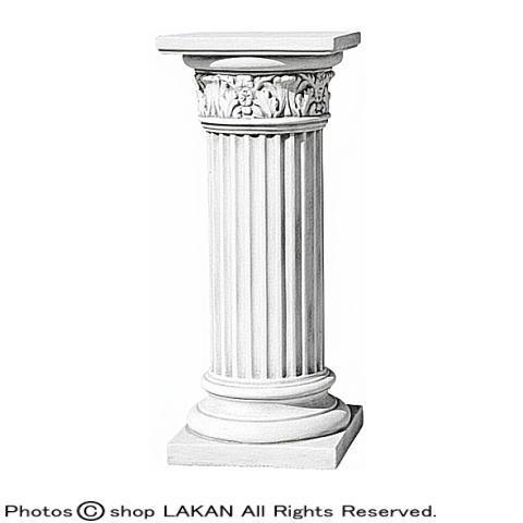 ロンバルディア台座 H80cm 洋風庭園 石造 台座 / パピーニアゴスティーノ社 ART-762　...