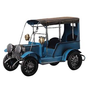 CHQUAN 金属アンティークビンテージカーモデル 手作りコレクションコレクションカーのおもちゃレトロな装飾バーまたはホームブックシェル 並行輸入