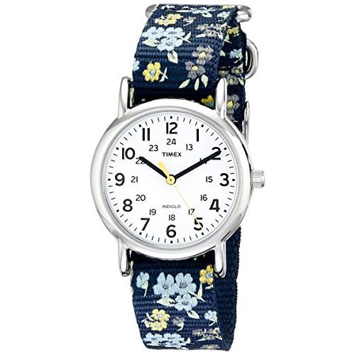 (タイメックス) Timex ウィークエンダー レディース 31mm 腕時計  ブルーフローラル  ...