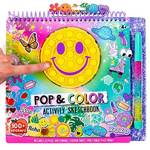 Just My Style Pop &amp; Color Activity Sketchbook  Cre...