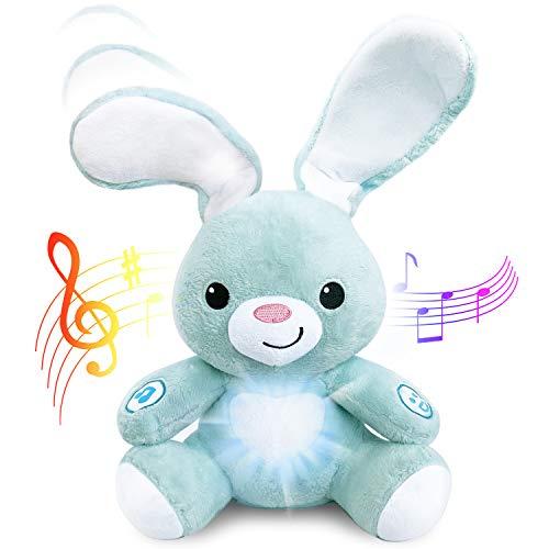 Singing Bunny Stuffed Animal - Interactive Soft Pl...