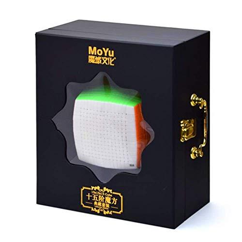 CuberSpeed Moyu 15x15 ステッカーレススピードキューブ 15x15x15 スピー...