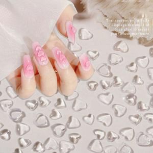 セール [ ラローナ ］クリアハートパーツ ( 大容量パック )( 2種