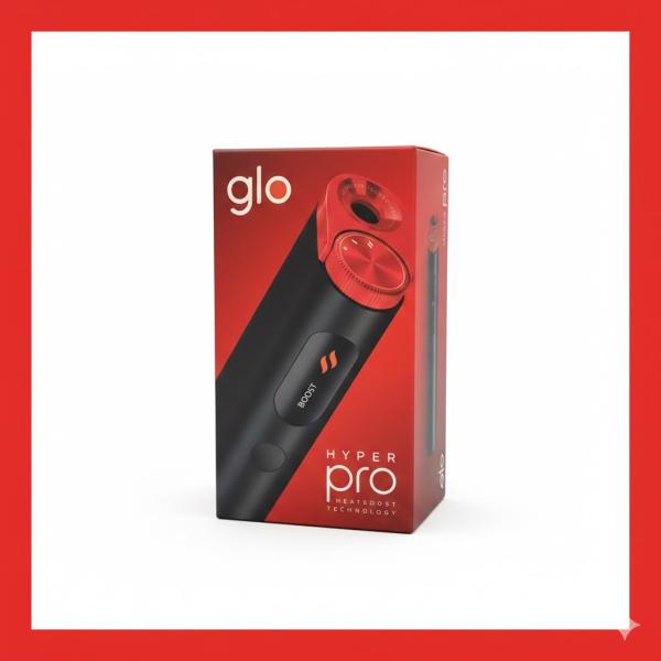 グロー ハイパー プロ glo HYPER pro ルビー・ブラック 加熱式タバコ ブースト・モード...