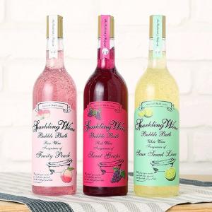 スパークリングワイン バブルバス 入浴剤 ホワイトワイン