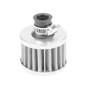 ブリーザーフィルター13パイ エア フィルター Qiilu エアフィルター 空気吸入フィルタキット 57 * 50mm  13mm 汎用