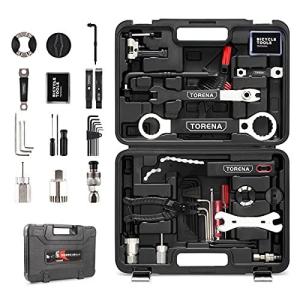 TORENA 自転車専用工具セット 24点セット シマノ対応 ツールボックス付き