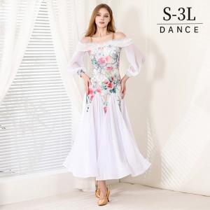 社交ダンス ドレス 競技用 社交ダンス衣装 ワンピース スタンダード
