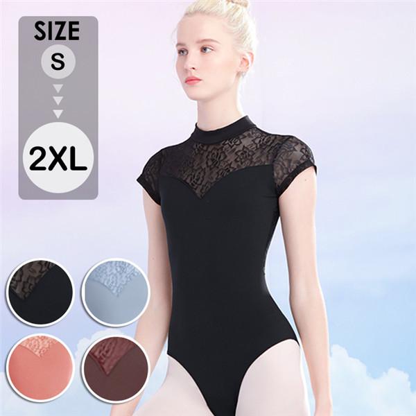 バレエ レオタード 大人 レディース 袖なし 春 黒 紫 バレエダンス バレエ用品 ジュニア レッス...