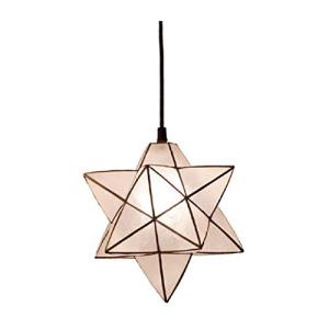 ルチェルカ Roxas Star Pendant ペンダントライト 1灯 ホワイト LC10758 LuCerca