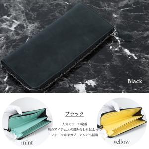 財布 メンズ 長財布 本革 薄い 財布メンズ ...の詳細画像5