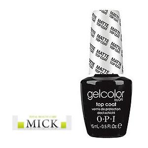 OPI ジェルカラー マットトップコート GC031 15ml