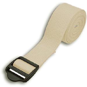 - YogaAccessories 2.4m Cinch Buckle Cotton Yoga Strap