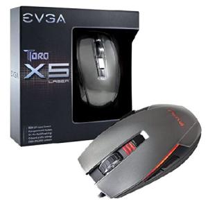 EVGA TORQ X5L Gaming Mouse/Customizable/8200 DPI/5 Profiles/8 Buttons/Ambidextrous  並行輸入