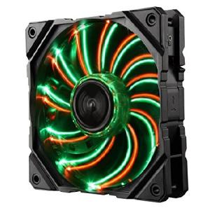 Enermax D.F.VEGAS DUO 120mm 防塵回転テクノロジー DUO LED 高性能 PWMスピードコントロールケースファン シングルパック UCDFVD12P