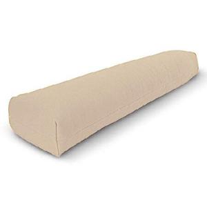 - Bean Products Best Yoga Bolsters - Rectangle, Round or Pranayama Support Cushions - Meditation Zafu Massage Prop - Or