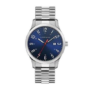 Bulova カラベル伝統的なクォーツウォッチ ステンレス鋼シルバートーン拡張 シルバートーン 銀